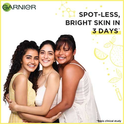 Spotless Skin in 3 days with Garnier Vitamin C Serum